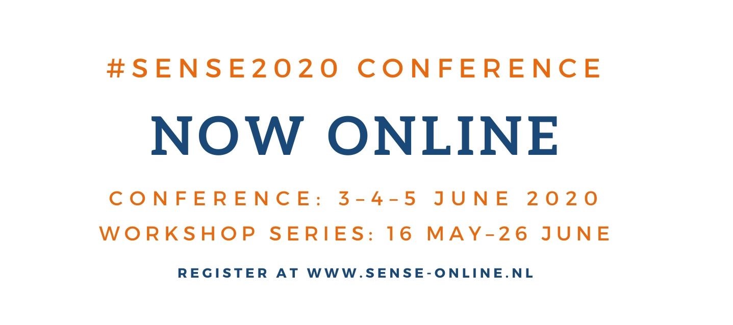 SENSE 2020 Conference goes online!